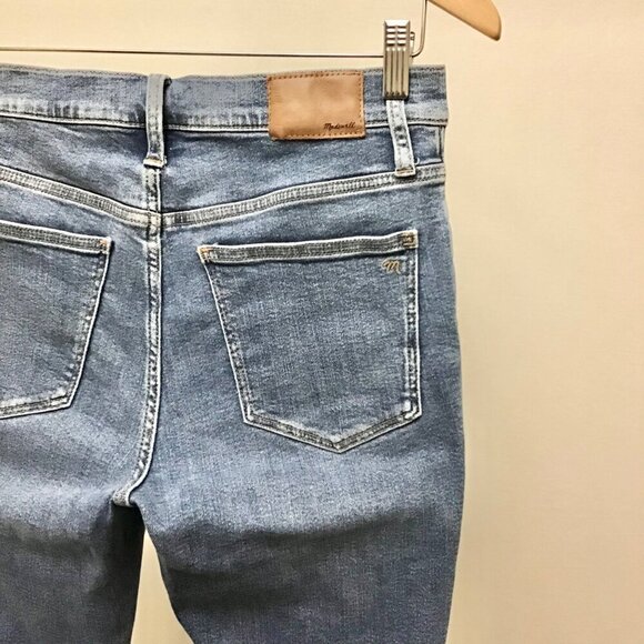 Madewell 28 (6) Mid Rise 9” Skinny Crop Button Fly Women’s Jeans Stretch - Picture 5 of 10